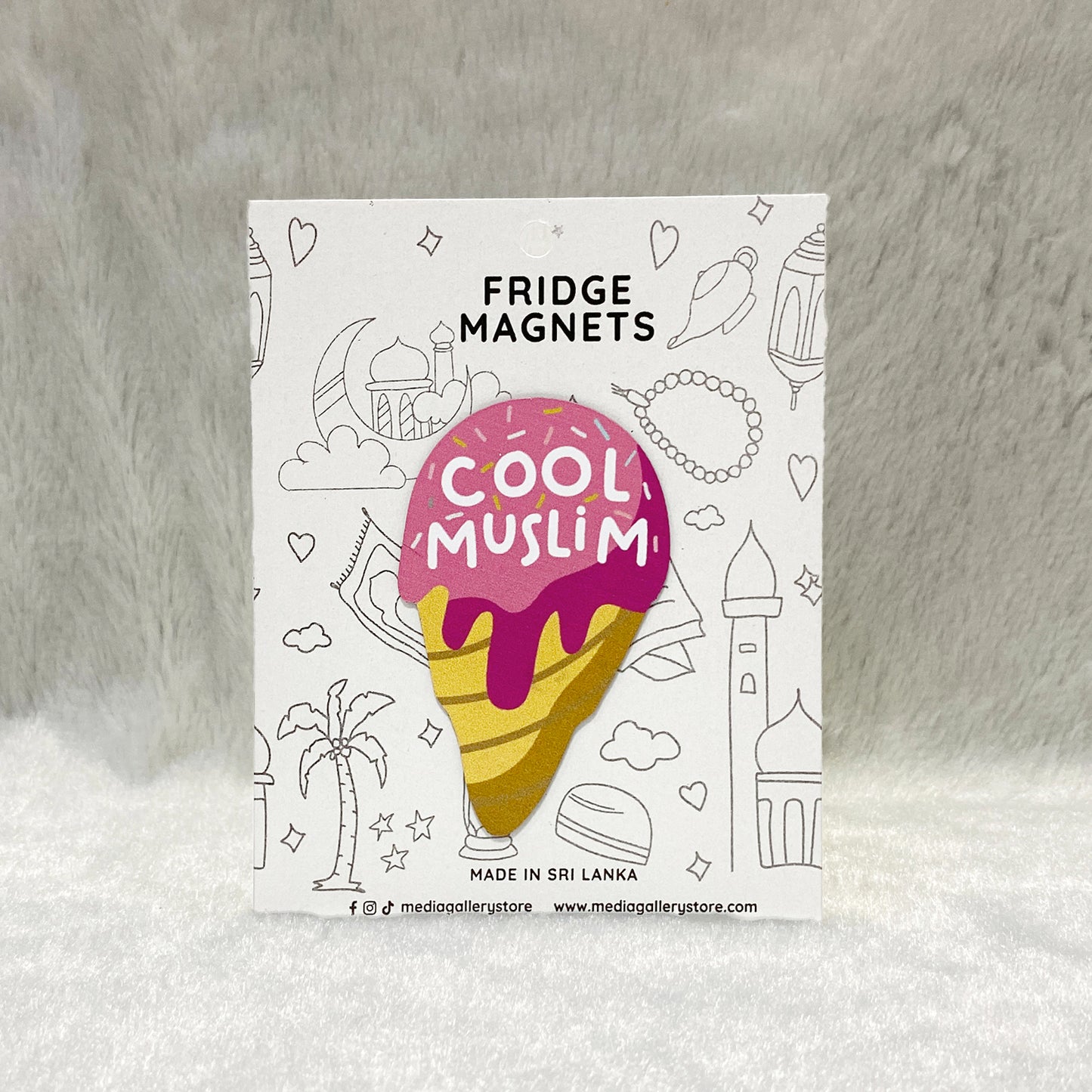 Cool Muslim - Fridge Magnet