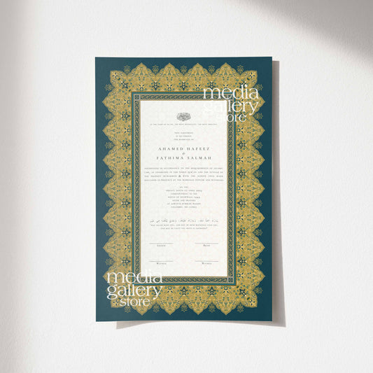 Nikah Certificate - Alexandria