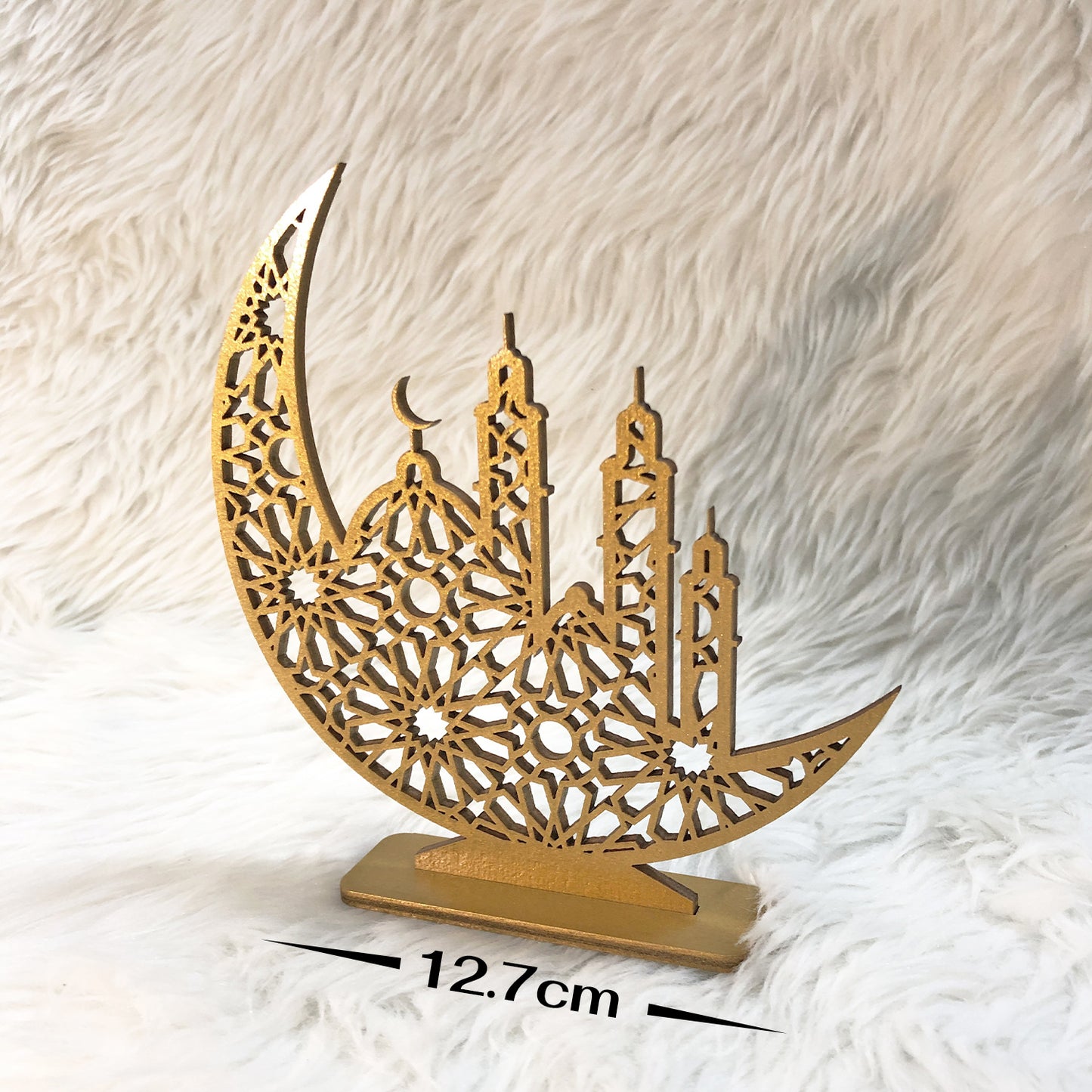 Crescent & Mosques - Birchwood Desktop Decor