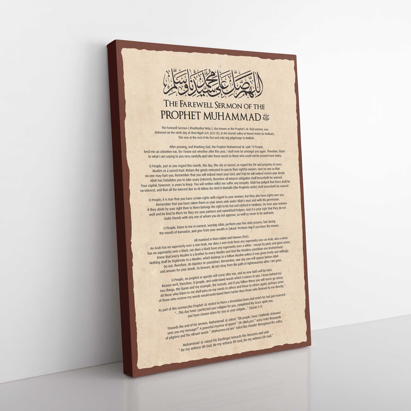 The Final Sermon - Canvas Box Decor