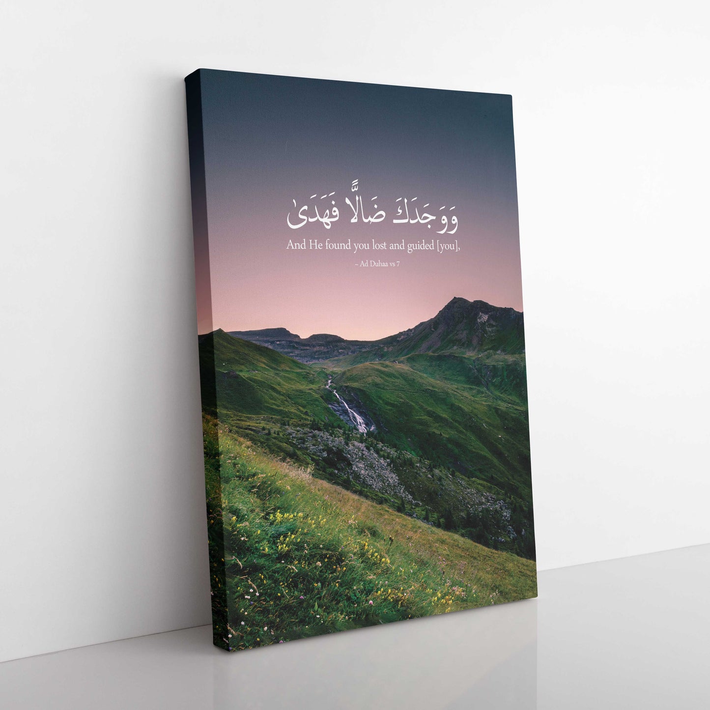 Lost and Guided - Canvas Box Decor