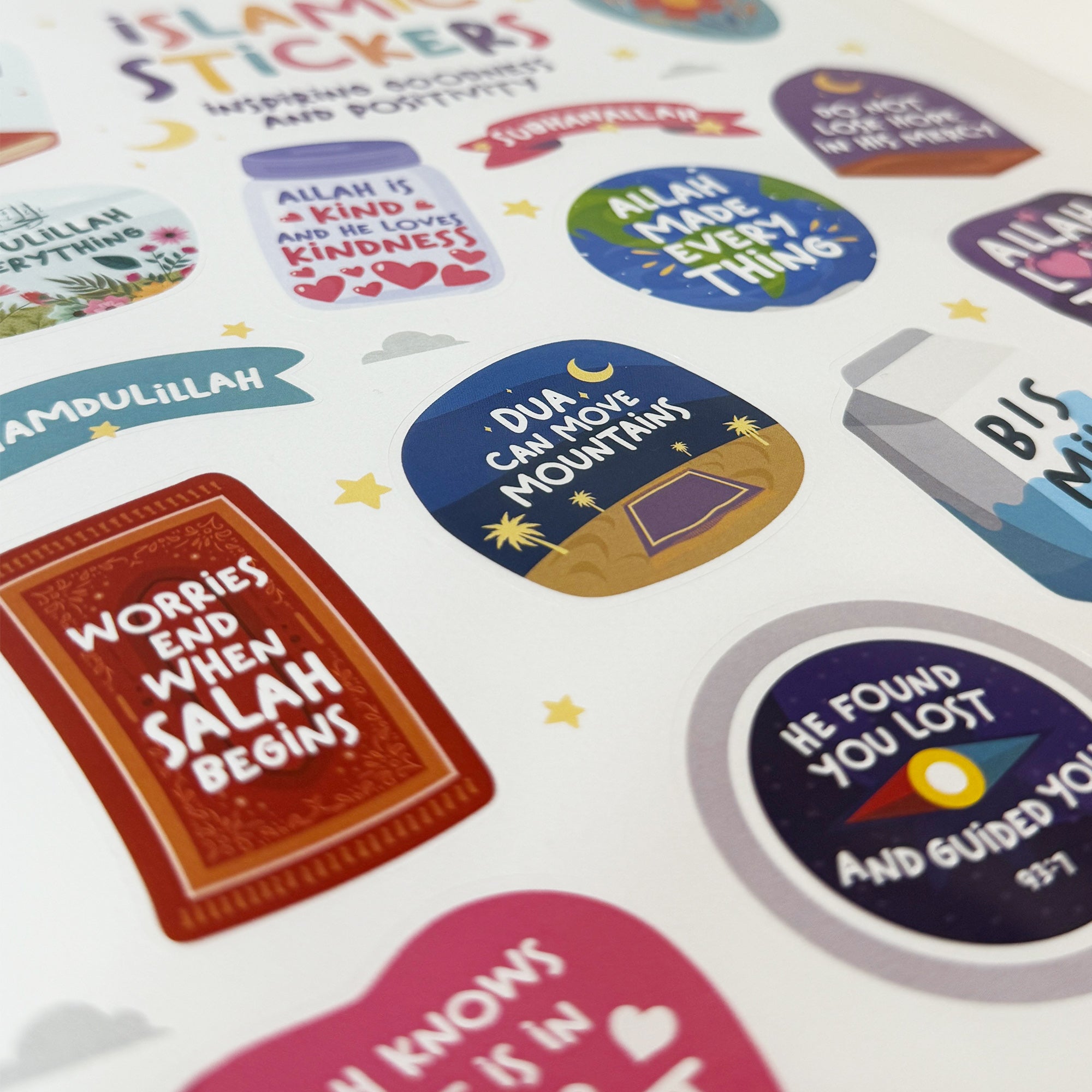 Sticker Family Islam Islamic Kids Sticker Collection – Mediagallery Store