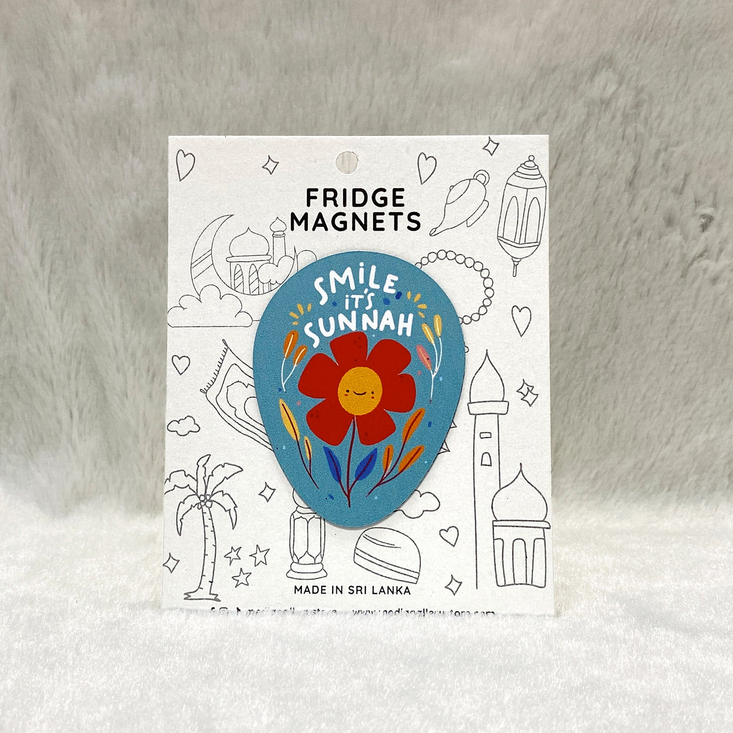 Smile, It's Sunnah - Fridge Magnet